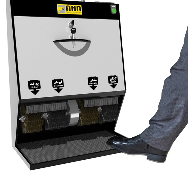 برس دستگاه های واکس برقی 